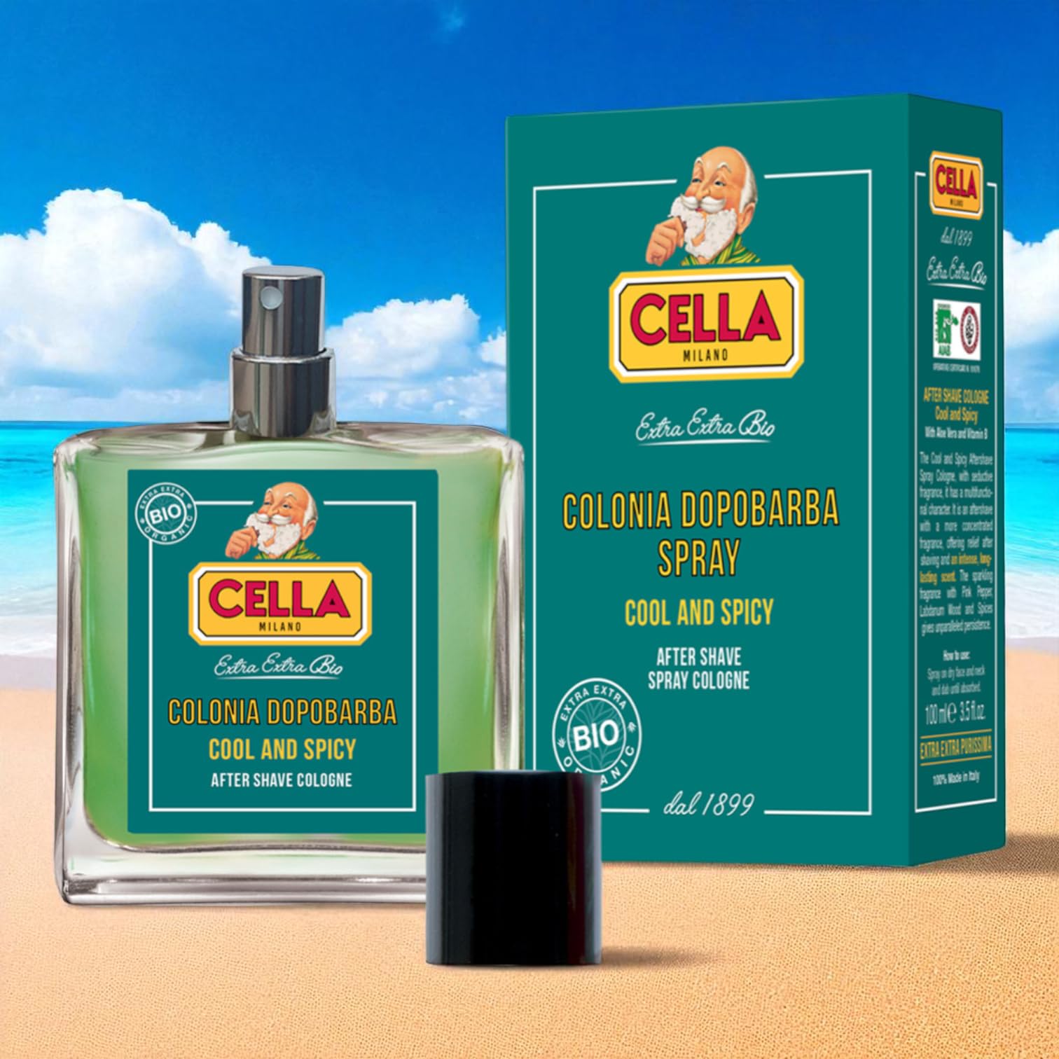 Amazon.co.jp: Cella Milano クールスパイシーアフターシェーブ