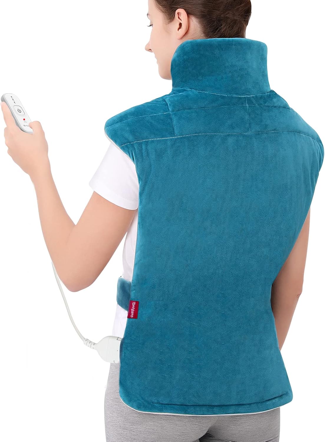 Comfytemp Weighted Heating Pad for Back Pain Relief, 22"x33