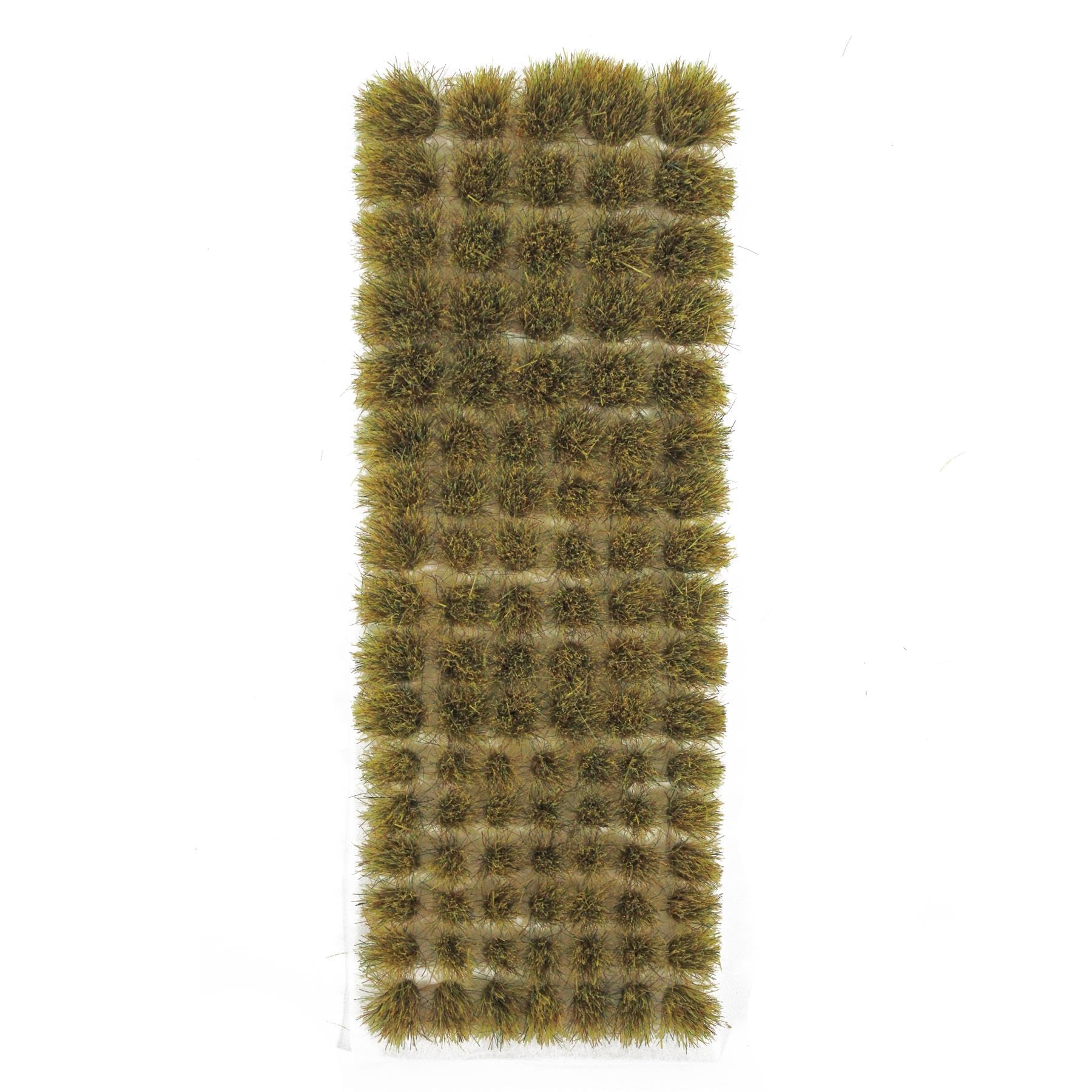 WWScenics 6mm Patchy Self-Adhesive Static Grass Tufts x 103 | Model Railway and Diorama Scenery