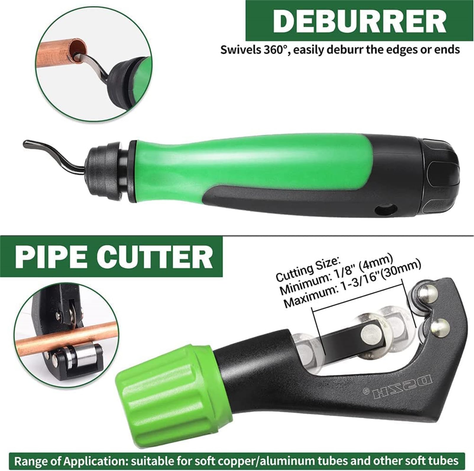 LMYYDES Juego de Herramientas de abocardado eléctrico Dispositivo de abocardado de tuberías Aire Acondicionado Tubo de Cobre 2000mAh 1/4-3/4 Pulgadas Juego de Herramientas de expansión de tuberías