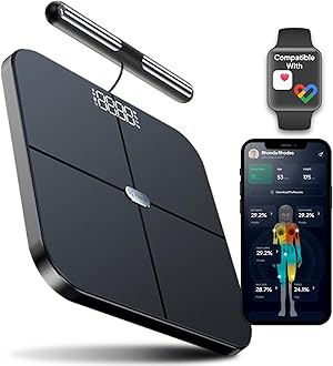 Hume Health - The Body Pod - Home Body Analyzer and Free Bluetooth App - 45+ Key Health Metrics - Accurate Personalized Data - Body Composition Scale - Smart Scale for Body Weight - HSA & FSA Eligible