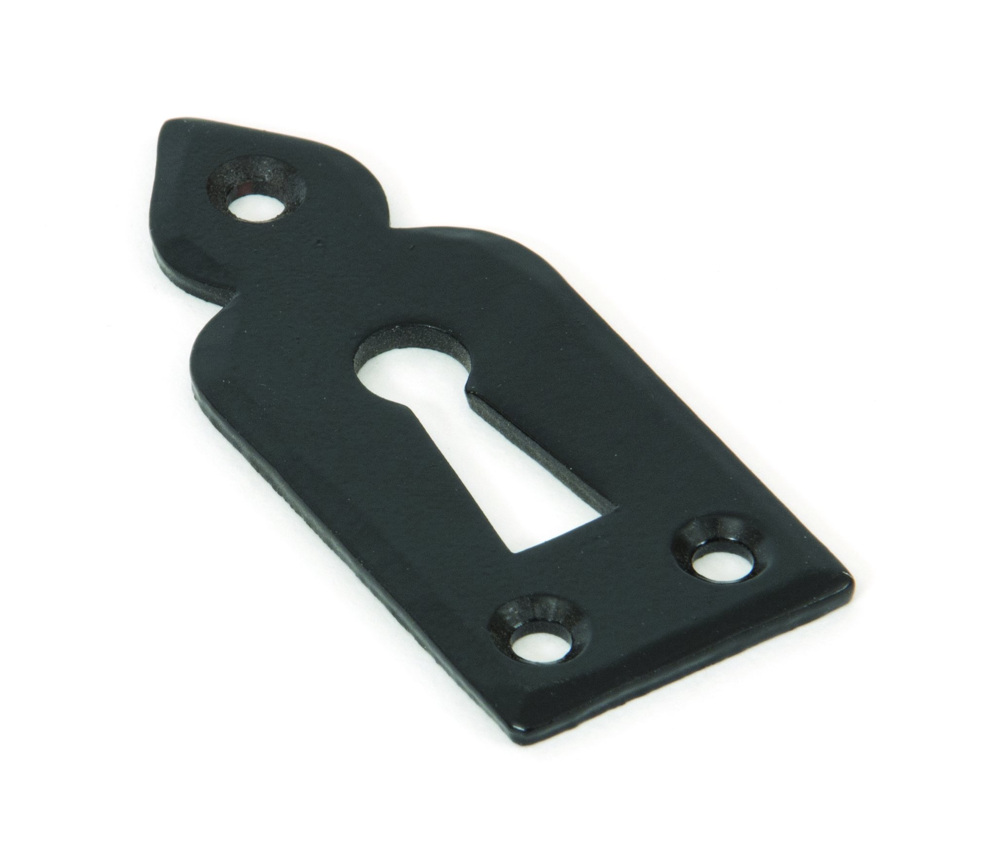 Black Traditional Smith Gothic Escutcheon