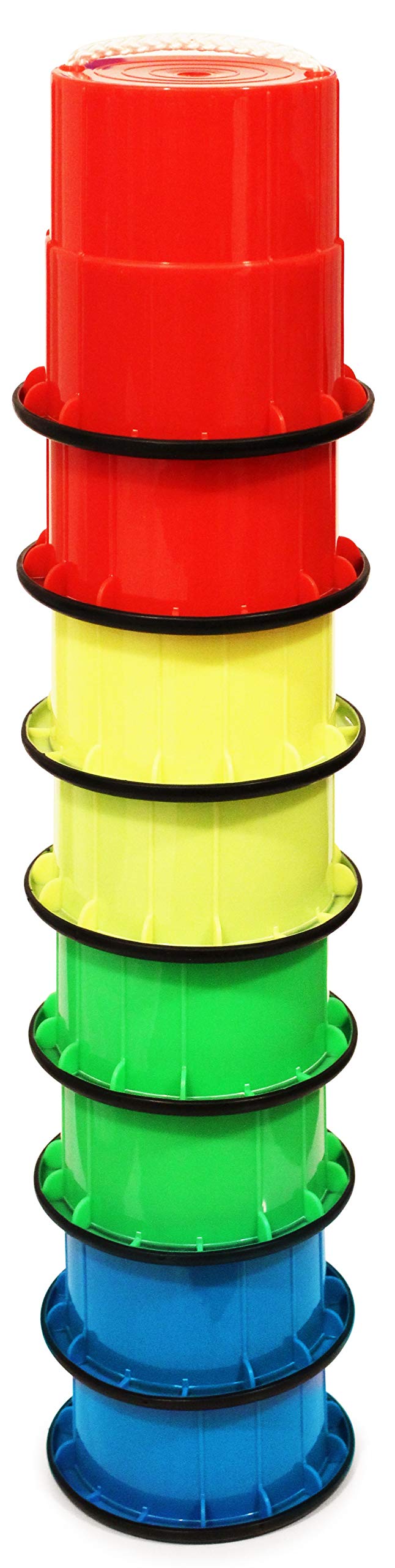 Bucket Stilts for Kids - Mini Balance Walkers for Children - Platform Steppers