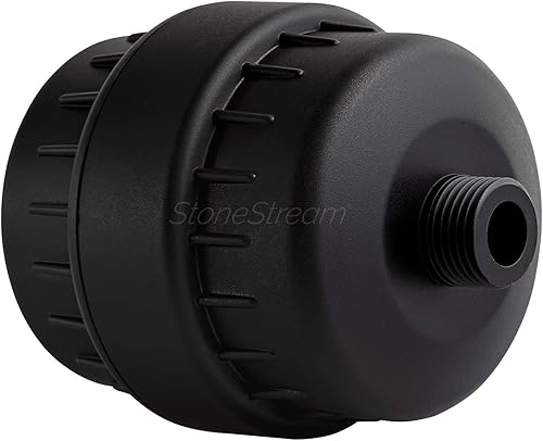 Miniatura 8 de Filtro de ducha para agua dura, filtro de cabezal de ducha original StoneStream con vitamina C y carbón activado para eliminar el cloro, metales