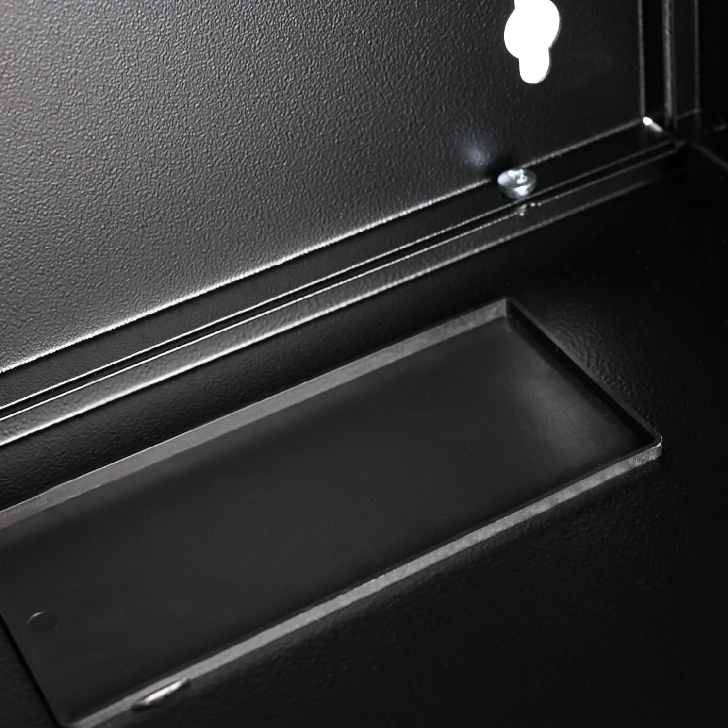 HMF 63409-02 Netzwerkschrank, Serverschrank 10 Zoll | 9 HE | 300 mm Tiefe | Voll montiert | Glastür | Schwarz
