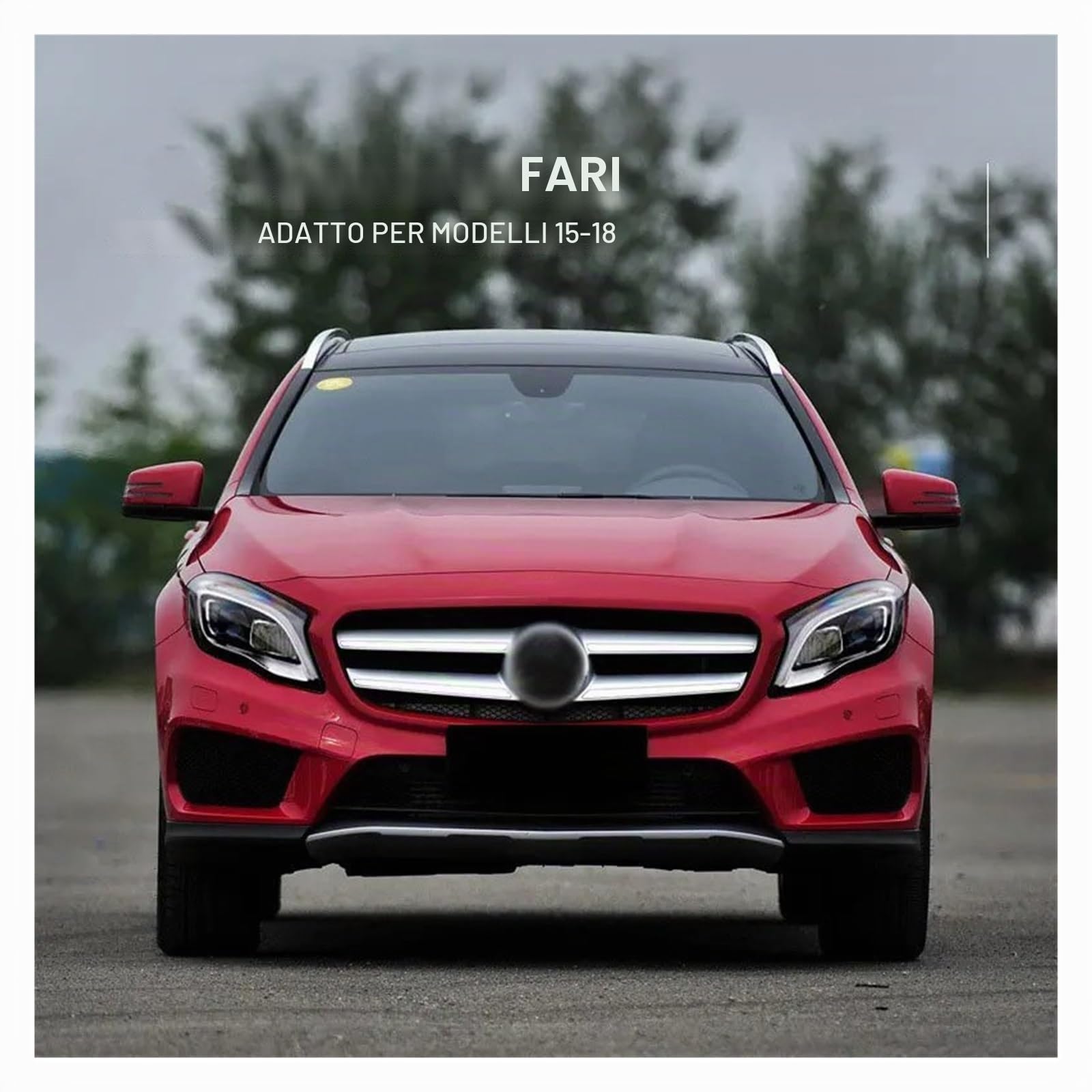 Faro Proiettore Anteriore Per GLA W156 X156 2015 2016 2017 2018 2019 Fari LED Per Auto DRL Animazione Di Svolta Gruppo Fari Anteriori 1 Coppia Fanale Proiettore