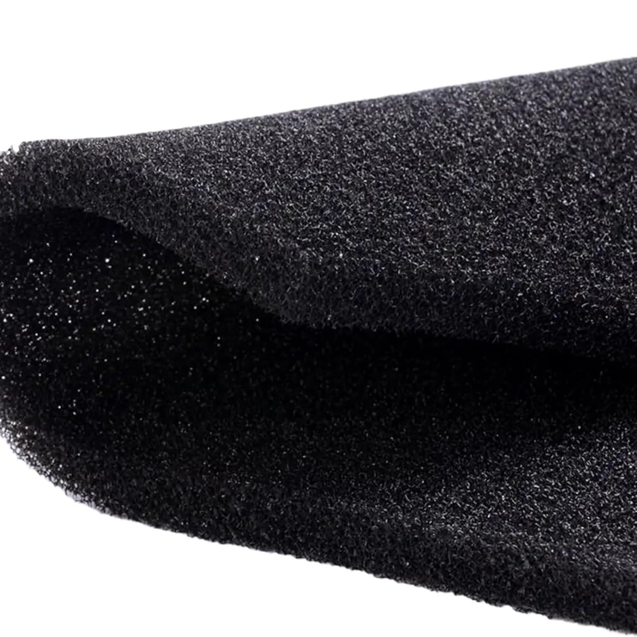 Tampone filtrante in cotone rium | Dimensioni multiple nere 15/25/35/50 PPI for acquario: pulizia dell'acqua del rio(35ppi,50x12x2cm)