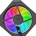 Ant Esports Sciflow 120mm 3 IN 1 ARGB Case Fan Kit - Black, RGB Controller, Remote Controller, PWM Control, 1500 RPM, 65.4 CFM Airflow gallery image