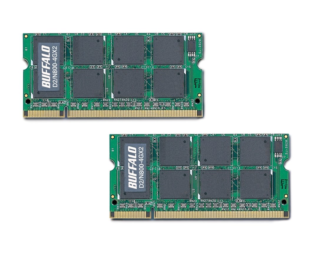 BUFFALO ノートPC用増設 DDR2 メモリー PC2-6400 (DDR2-800) 4GB (2GB 2枚組) D2/N800-2GX2/E Amazon | BUFFALO ノートPC用増設メモリ PC2-6400 (DDR2-800