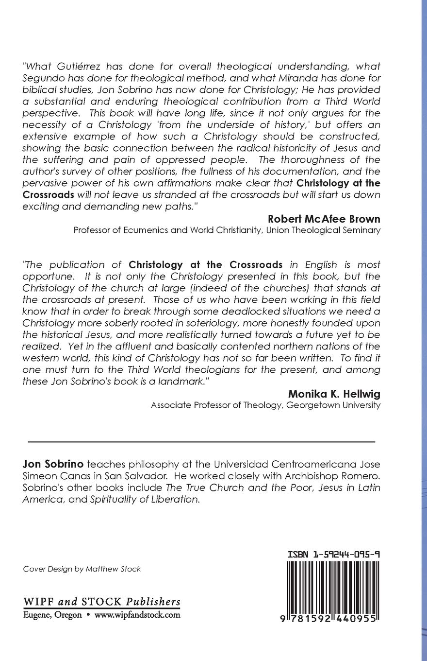 Christology at the Crossroads