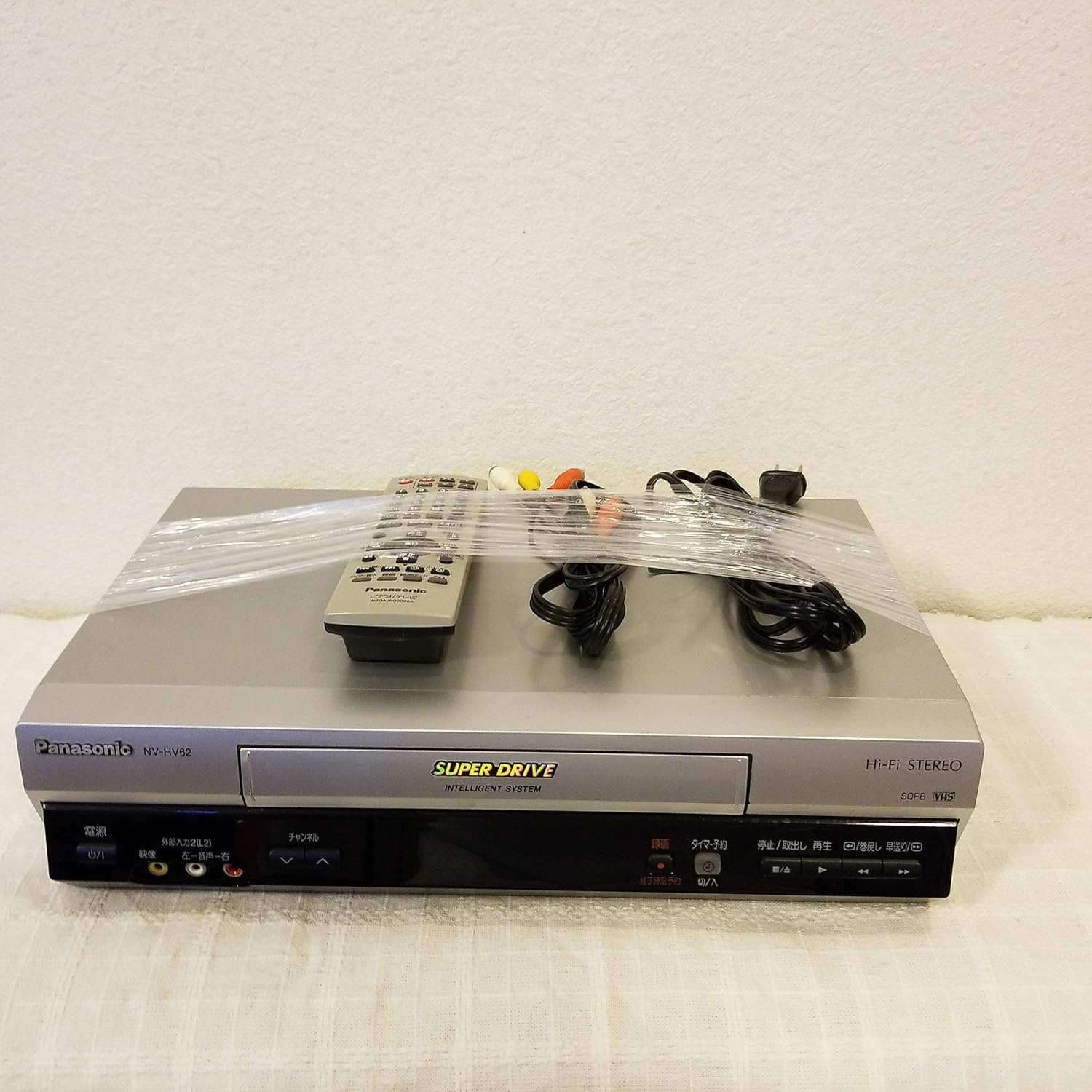 レア ビデオデッキ Panasonic NV-HV62-S Amazon | Panasonic Hi-Fiビデオ NV-HV62-S | VHSビデオデッキ 通販