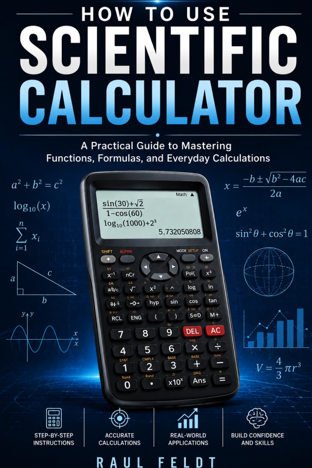 HOW TO USE A SCIENTIFIC CALCULATOR: A Practical Guide to Mastering Functions, Formulas, and Everyday Calculation