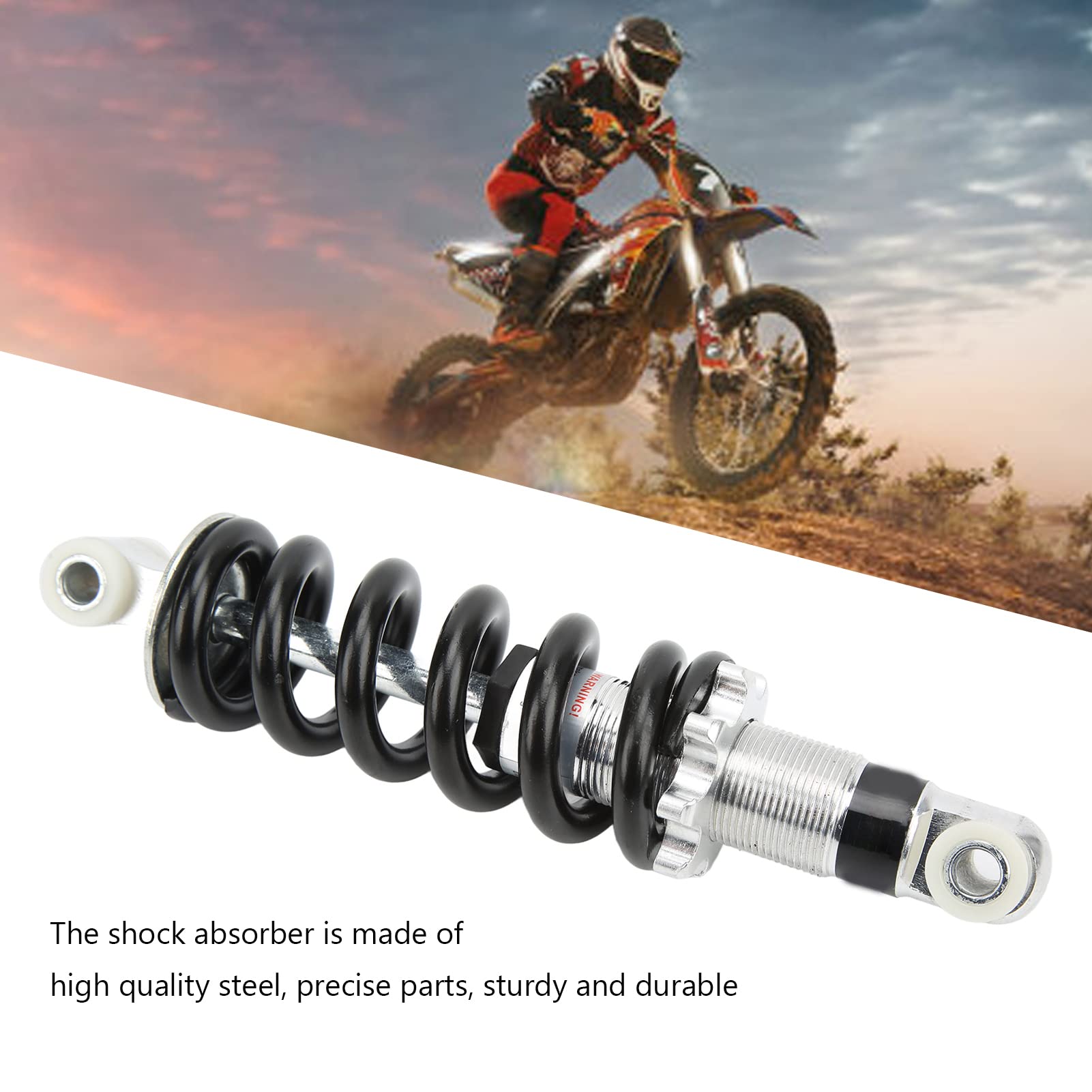 SCHOKDEMPER X-FUSION E1 AIR 190x51 MM MET SPACERS 40x10 MM 25x8 MM