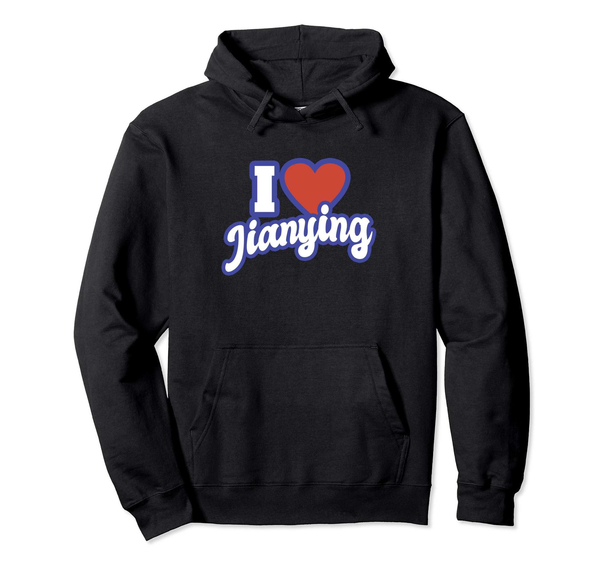 I Love Jianying Pullover Hoodie
