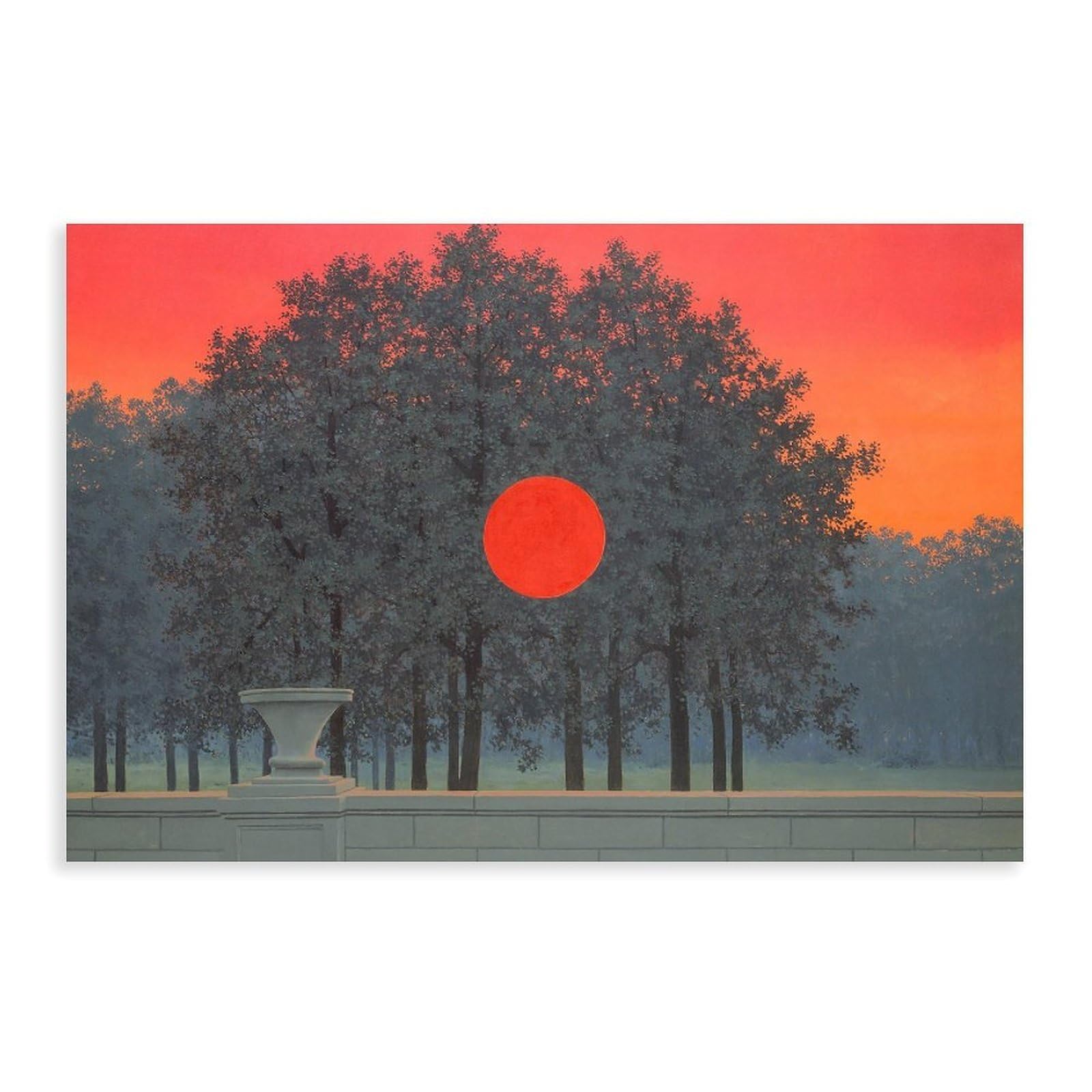 WCYB Plakat Vintage Bankiet Nerki Magritte Realizm Kubizm Renesans Surrealizm Nadruki Plakat na płótnie Deco Obrazy Ścienne Do Biura Salonu