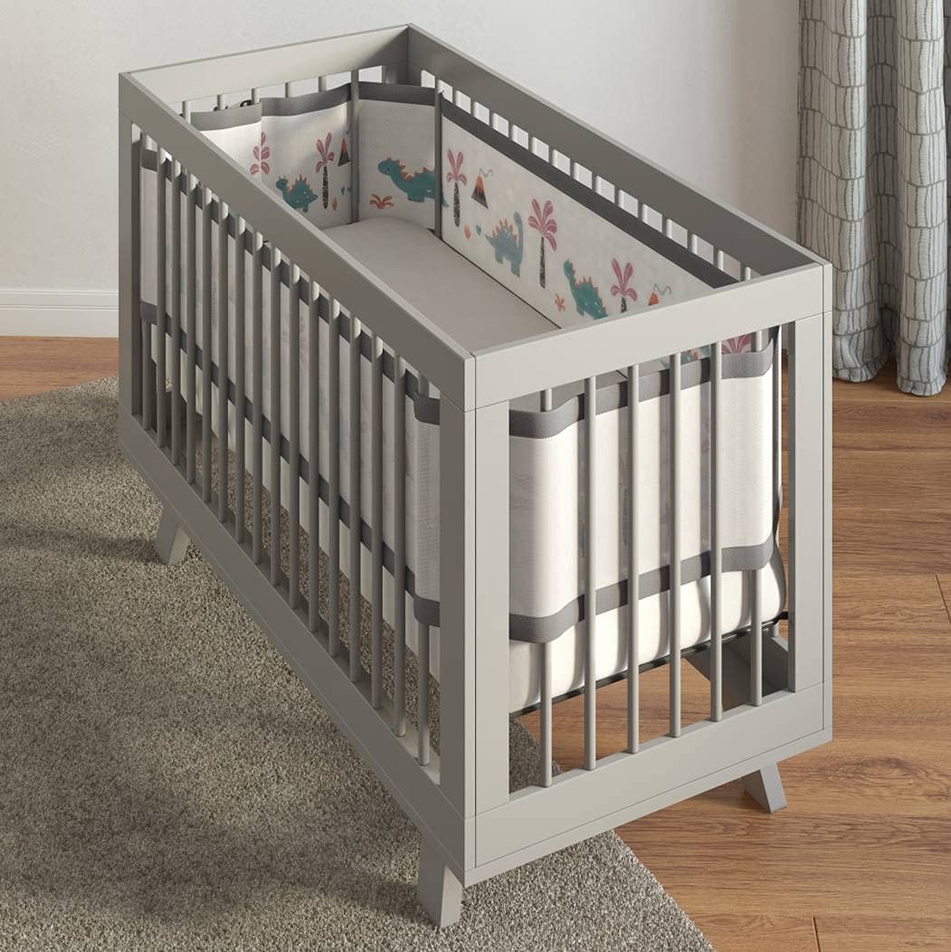 Baby's Only Bedbumper - Bedomrander Breeze - Stonegreen - 180x40 cm