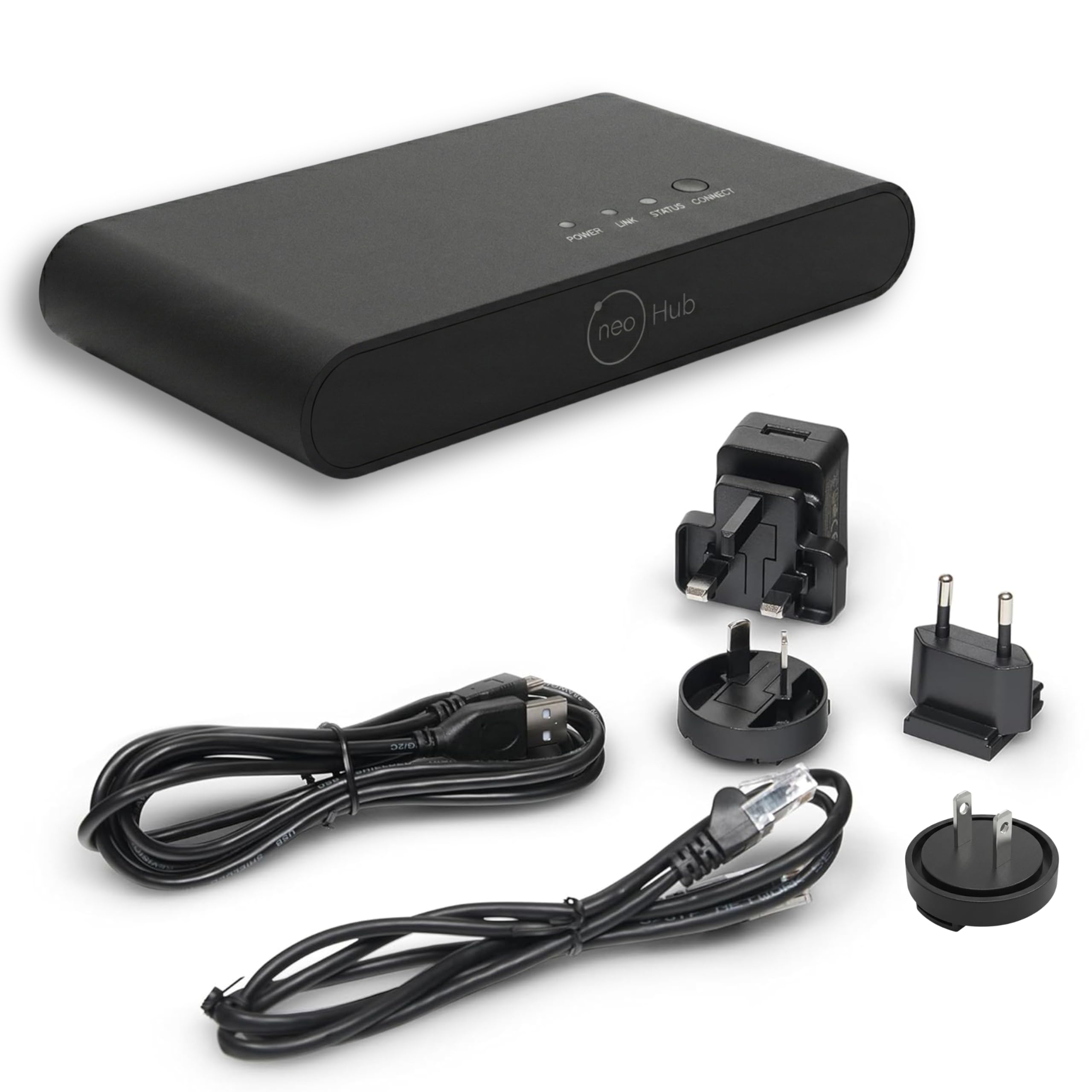 Lavatap Black Heatmiser Neohub Gen 3 Home Internet Gateway Neo Hub For Use With Heatmiser Thermostat Neo Series Neostat Neoair Neoplug Smart Home
