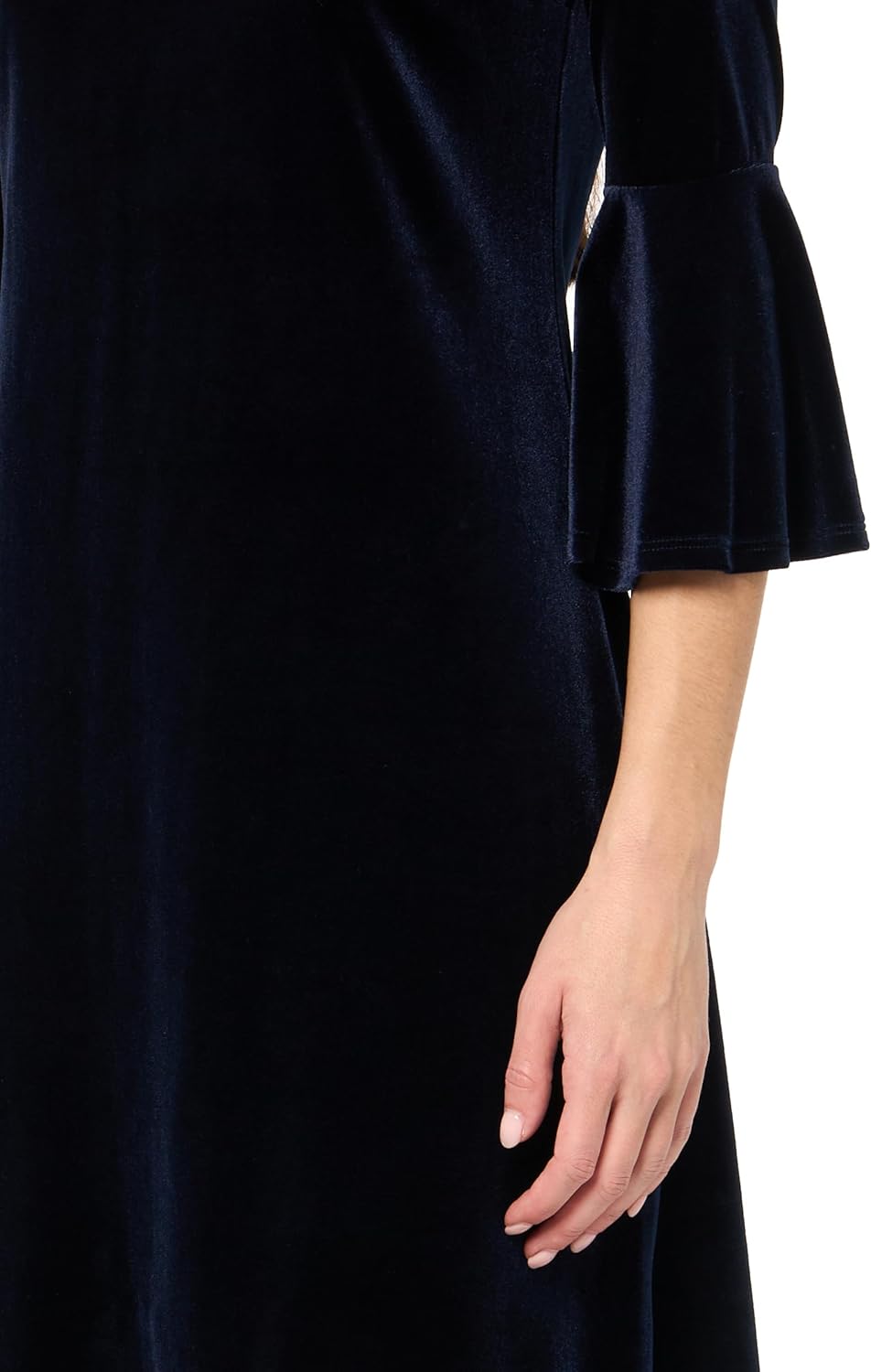 Tommy Hilfiger Womens Long Sleeve Round Neck Shift Dress - Image 3