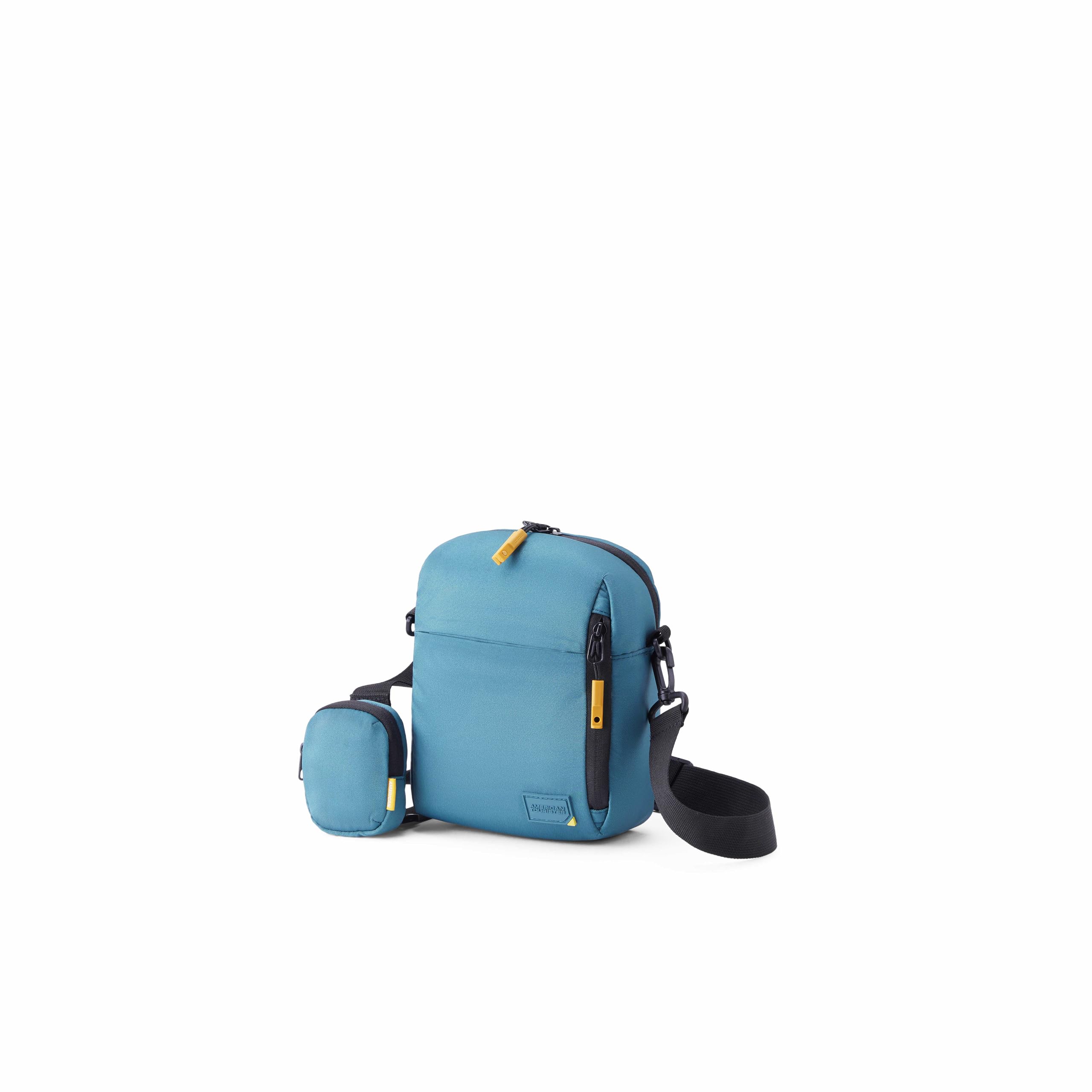 American Tourister Era | 3 Ltrs | 2 Compartments | Adjustable Strap | Crossbody Bag | 1 Year International Warranty | Teal