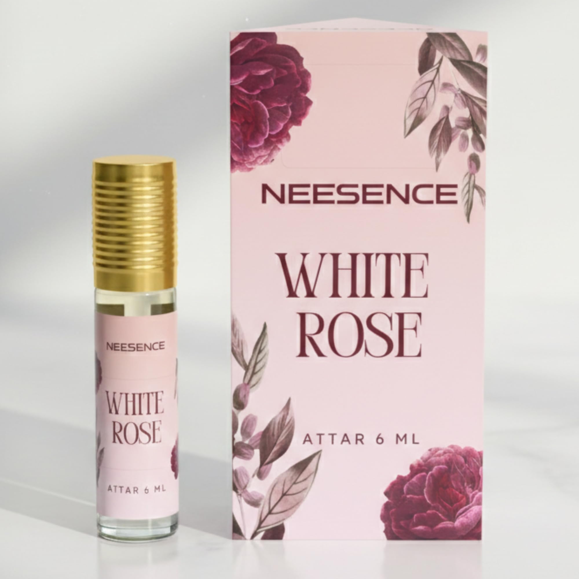 White Rose Attar Oil 6Ml | Arabic Itra Roll On Etar Oils For Men And Women |100% Pure Ittar, Gulab Oud Oil, Woody Oudh | Non Alcoholic | Best For Gifting 15Hr+ Long Lasting-image-35