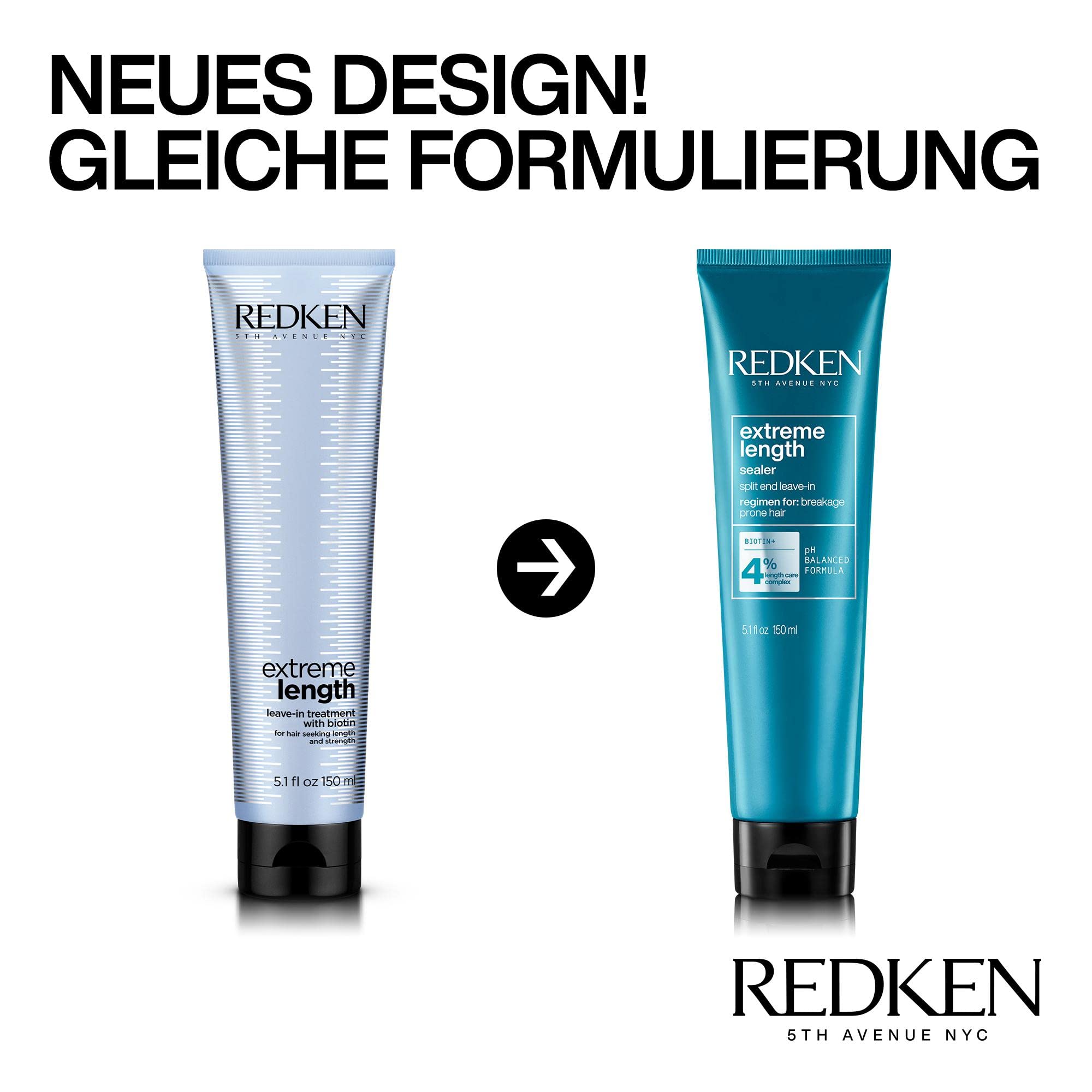 Redken Extreme Length Sealer: Leave-In Haarmaske mit Biotin & Sojaprotein