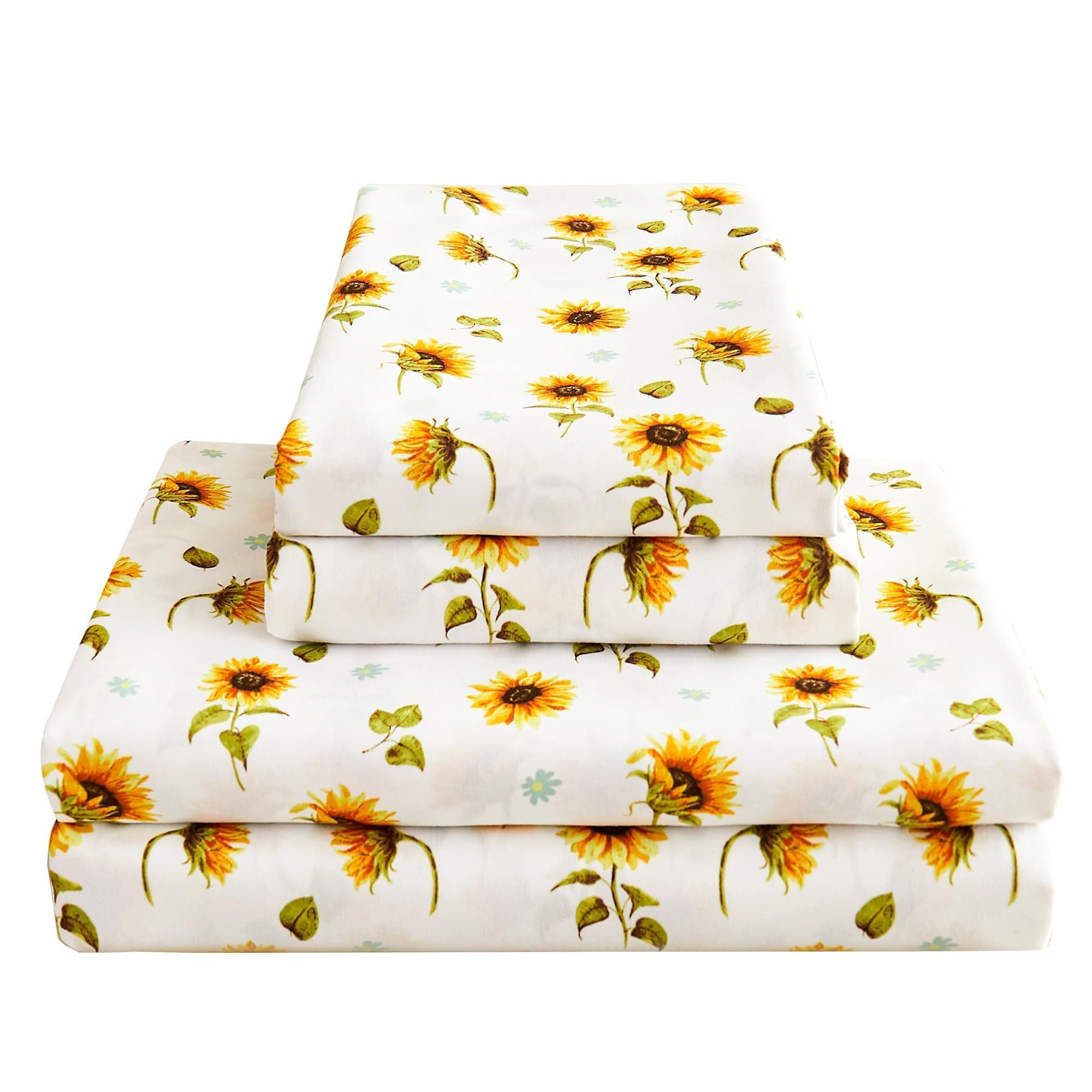 Parure de lit double avec drap-housse à poche profonde de 38cm softan
