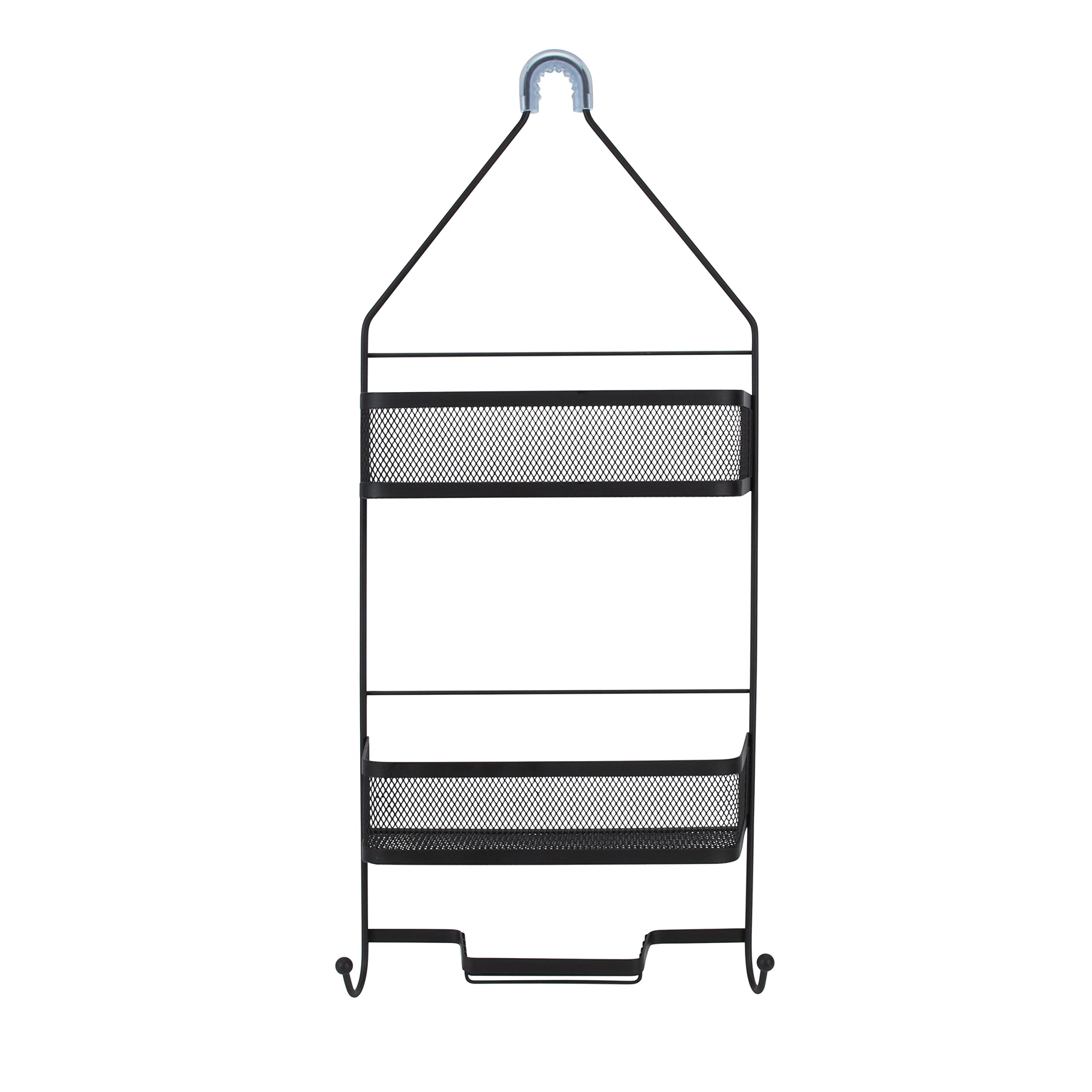 Bath Bliss Mesh Collection Deluxe Shower Caddy Dimensions 10 5x 4 6x 25 5 Two Deluxe Shelves Rust