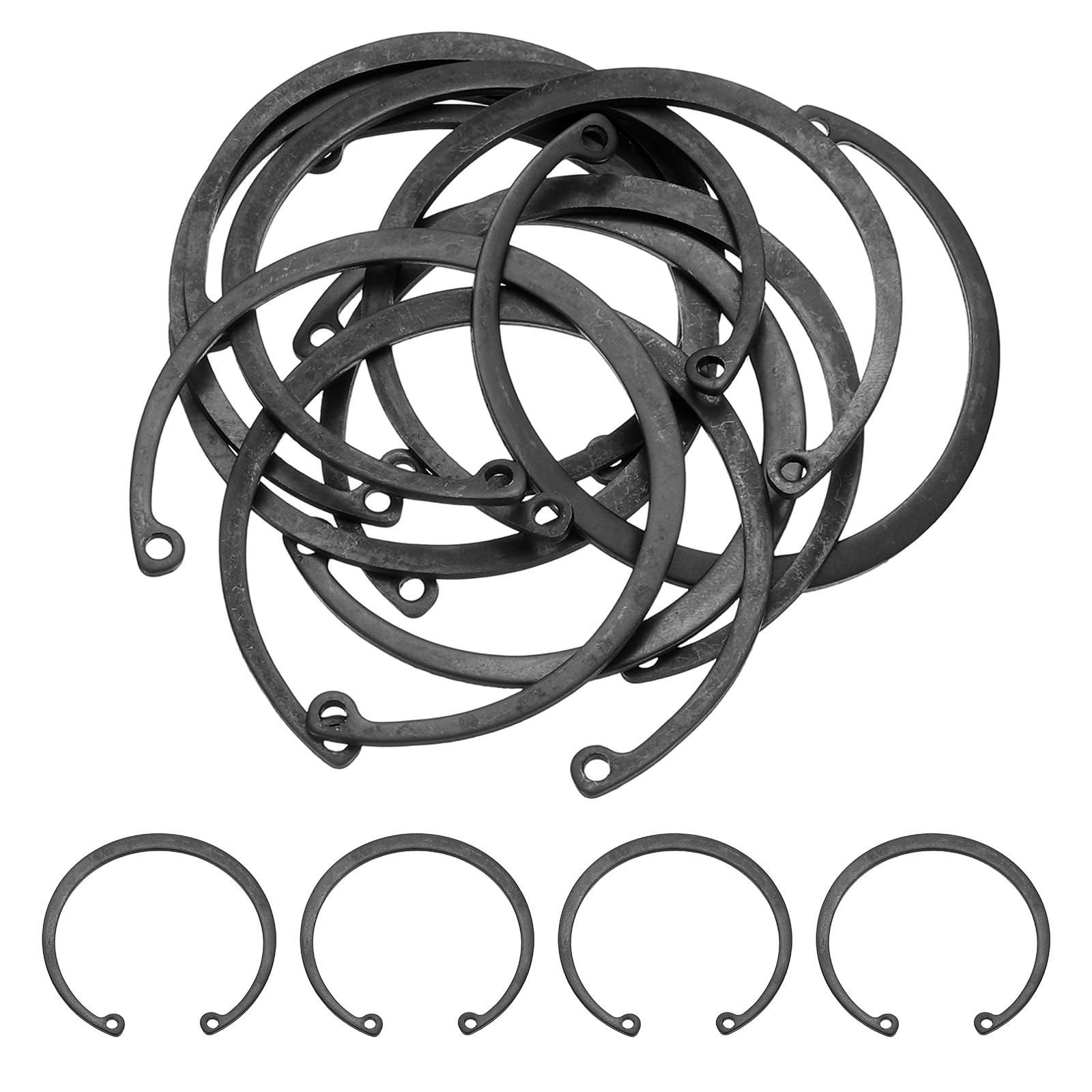 Internal Retaining Rings - 20 Pcs 65Mn Steel -25 Internal Retaining Rings - 20 Pcs 65Mn Steel -25