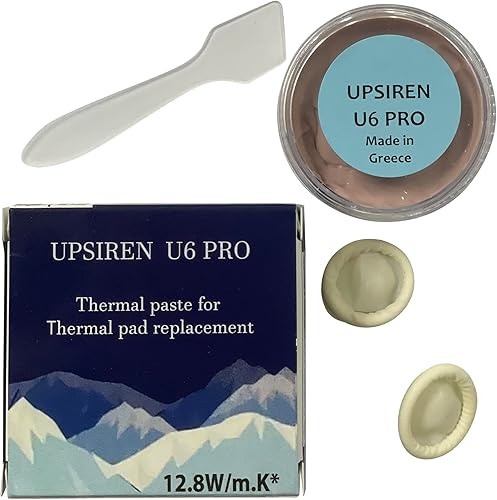 Miniatura 2 de Original UPSIREN U6 PRO 0.71 oz Masilla térmica para VGA GPU IC procesador enfriamiento rápido almohadilla térmica reemplazo bloqueo calor masilla