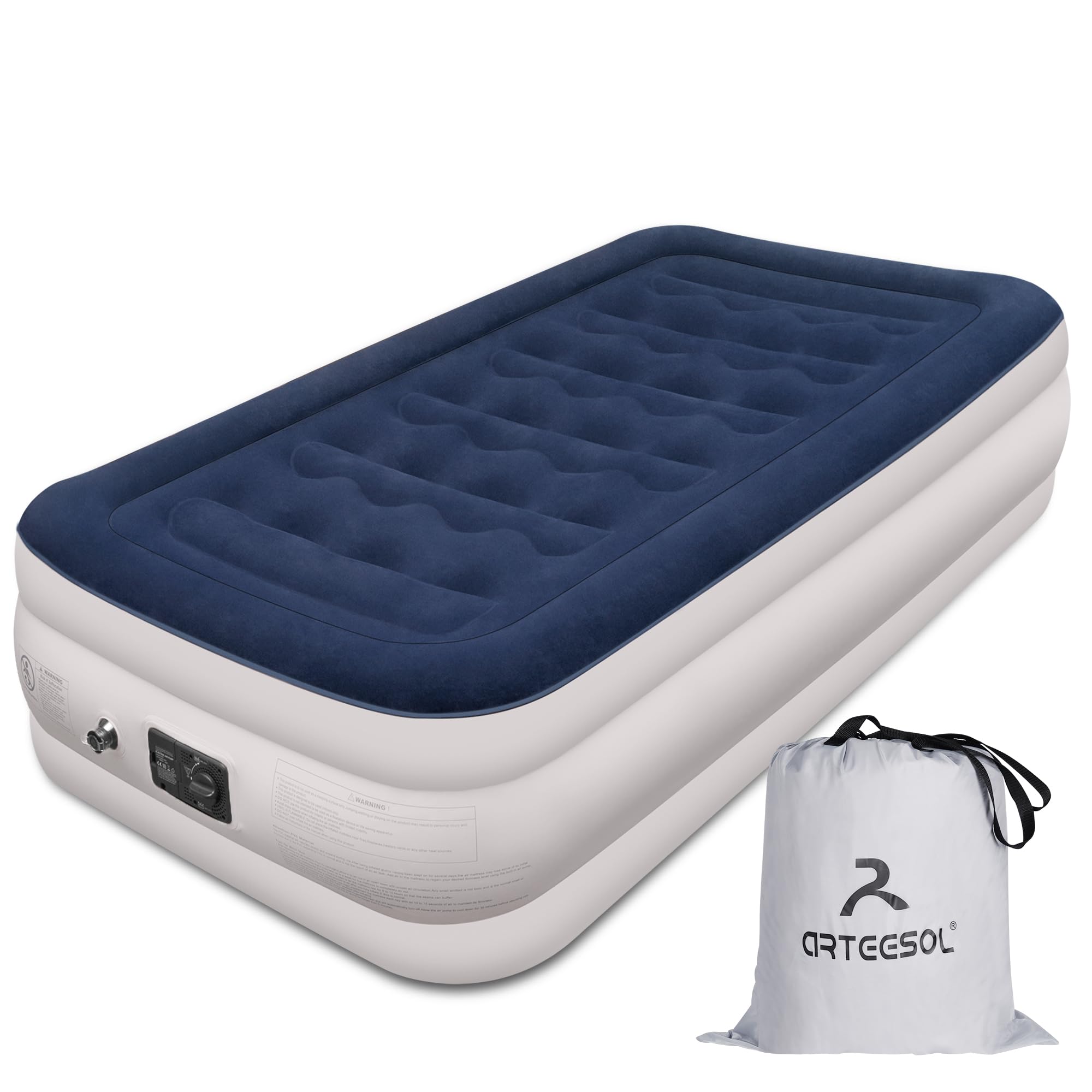 Matelas gonflable camping et maison, lit d'appoint gonflable et pliable