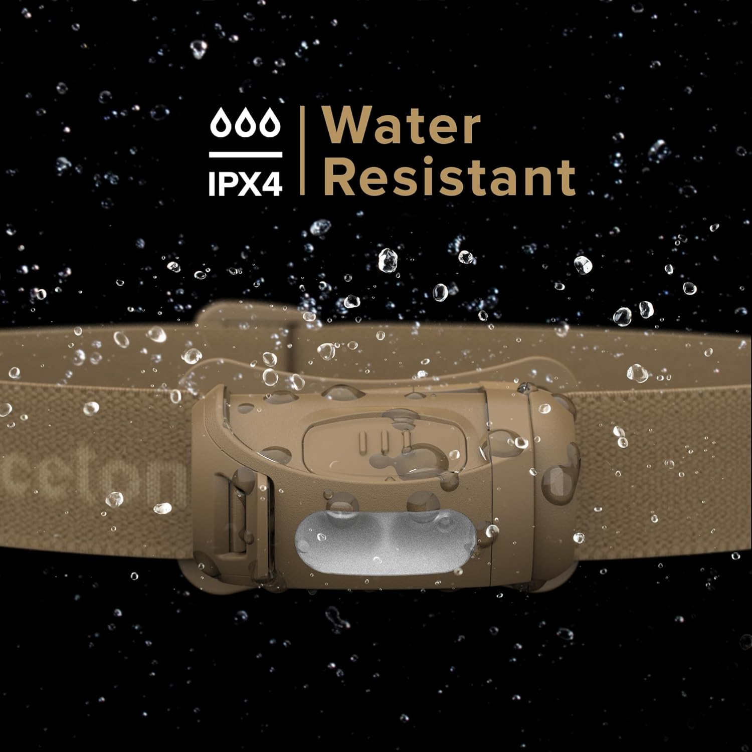 Princeton Tec Fred Headlamp 200 Lumens Dimmable Ultrabright White LED, IPX4 Water Resistance and 41 Hour Burn Time, Perfect for Hiking, Camping, Hunting, Fishing, and Safety Preparedness, Tan