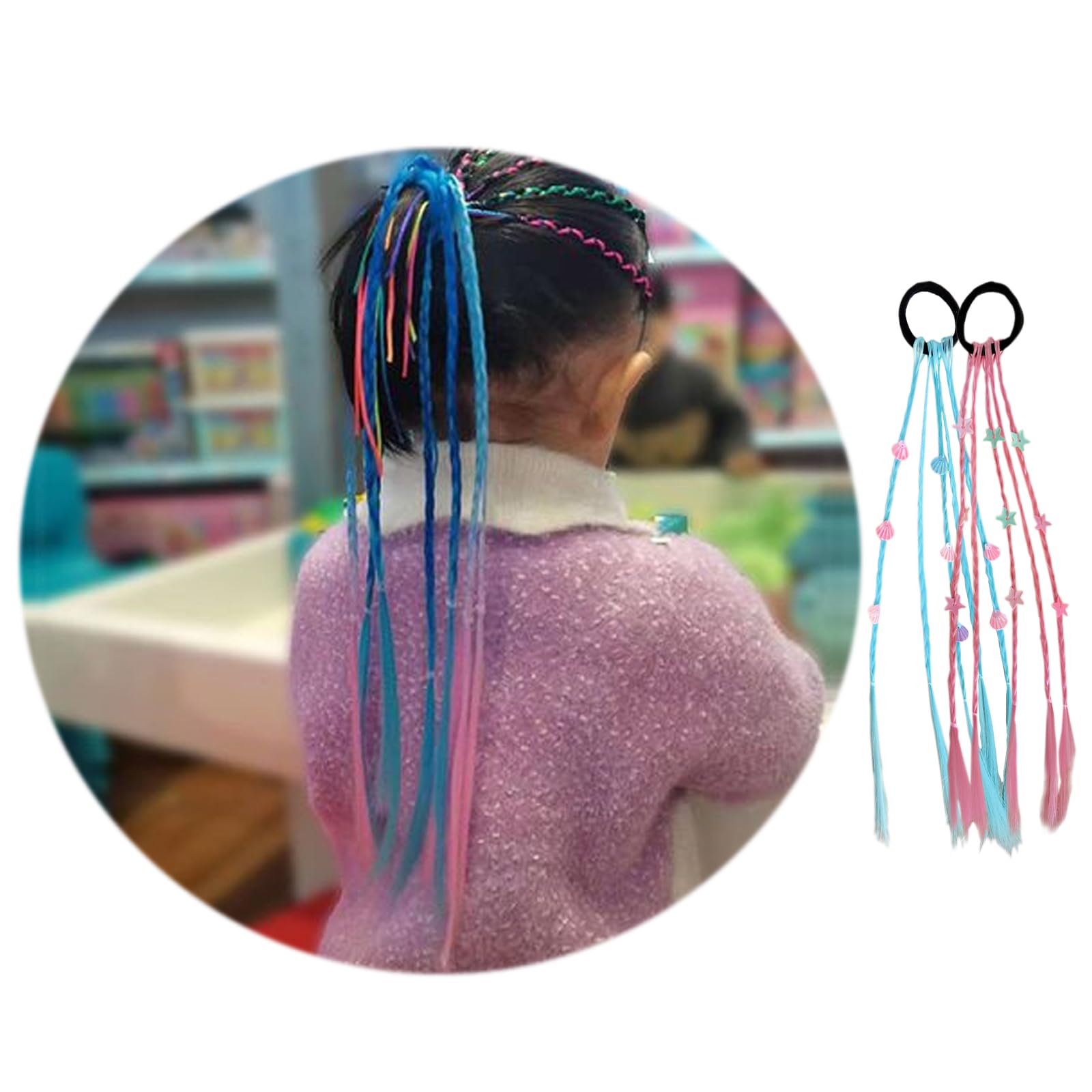 Accessoires Cheveux Fille Yoirzit Tresse Cheveux Rajout Cheveux