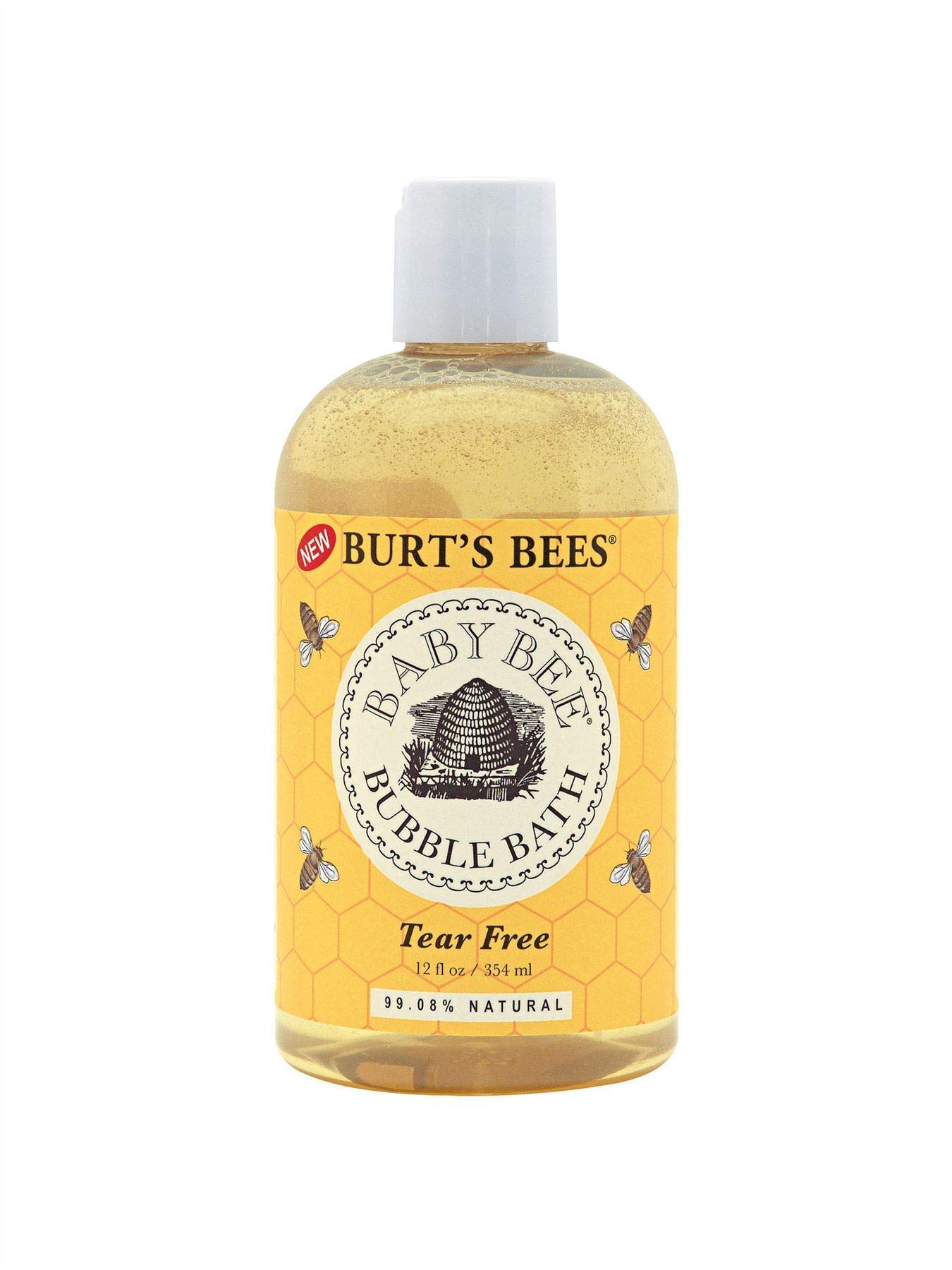 Burt's Bees Baby Bubble Bath, Tear Free Baby Wash - 12 Ounce Bottle