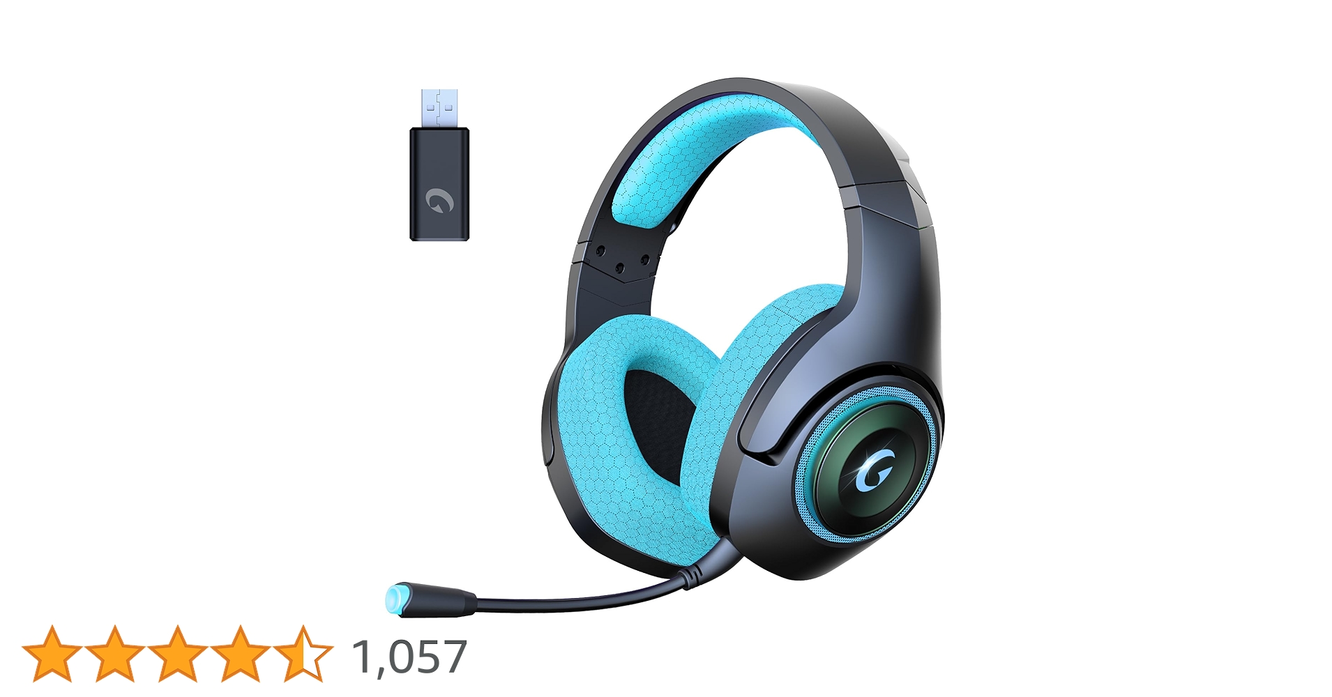 Amazon.co.jp: KAPEYDESI ゲーミングヘッドセット4WAY接続【2.4G USB