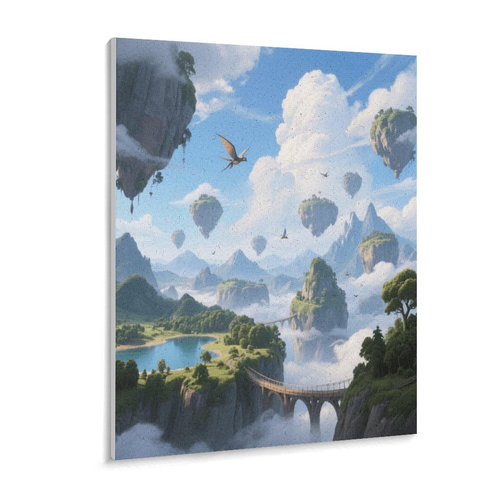 KOAYUBFC Malen nach Zahlen für Erwachsene, Anfänger, Erwachsene, Malen-nach-Zahlen-Kits auf Leinwand, Acryl-Ölfarben, Gemälde mit Pinseln als Geschenk, Wanddekoration für Zuhause, Wanddekoration