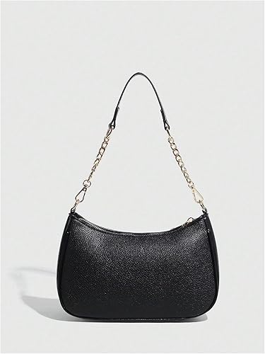 Miniatura 2 de Verdusa Bolso de cuero de la PU del arco de las mujeres elegante cadena del metal de los bolsos del hombro