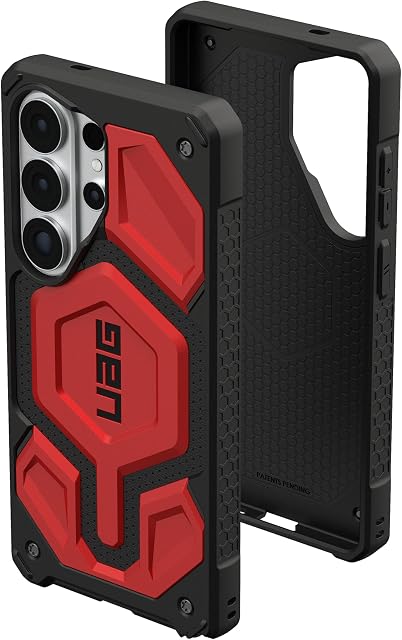 URBAN ARMOR GEAR UAG for Samsung Galaxy S26 Ultra Case 6.9" Monarch Pro - Magnetic Charging Compatible Rugged Military Drop Tested Protective Cover, Crimson