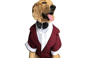 Lovelonglong Pet Costume Dog Suit Formal Tuxedo