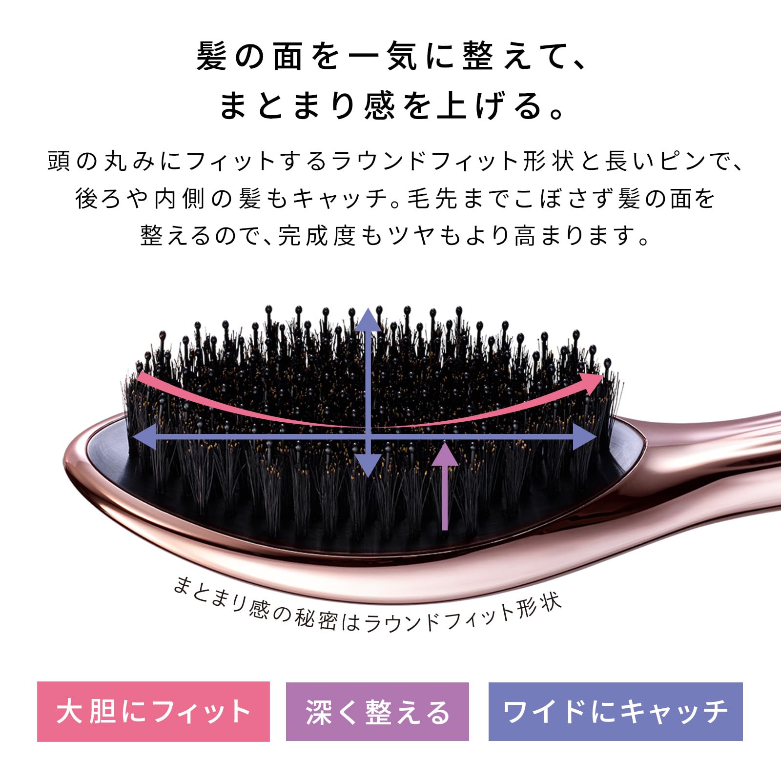 ReFa AILE BRUSH RAY, Black, Shampoo Treatment, Trial Set, Hair