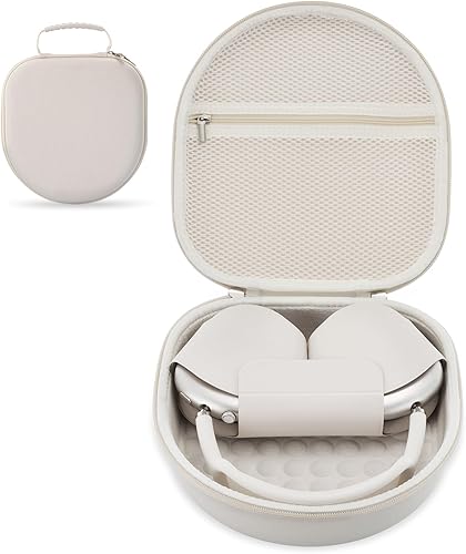 Miniatura 18 de Funda y estuche de silicona 3 en 1 para auriculares Apple Airpods Max, estuche duro para AirPods Max y funda para almohadillas Estuche y cubierta