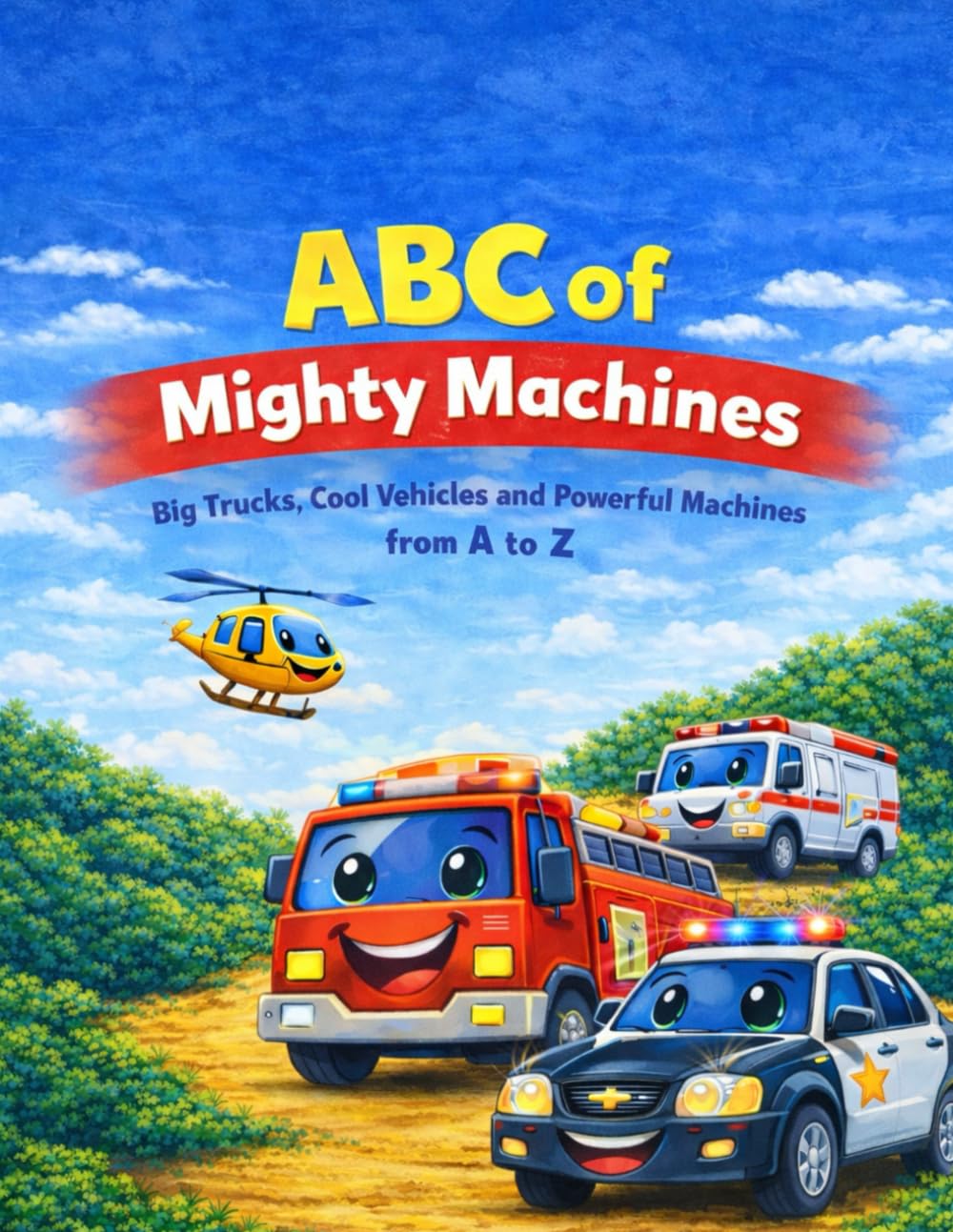 ABC of Mighty Machines: Big Trucks, Cool Vehicles, and Powerful Machines from A to Z