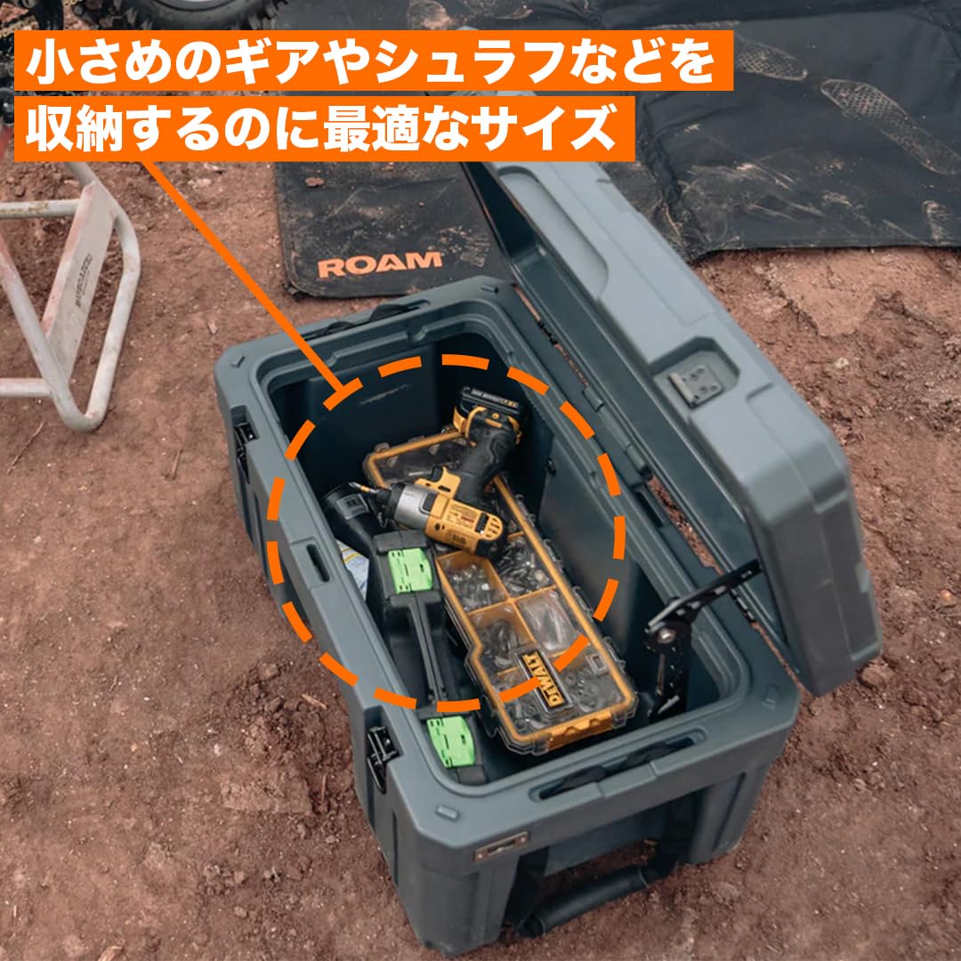Amazon.co.jp: ROAM Adventure Co. 76L Rugged Case ハードケース ギア