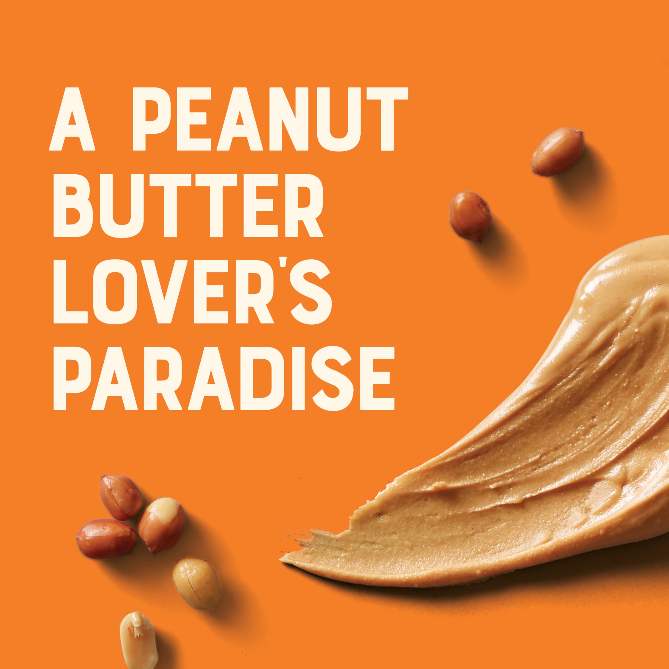 CLIF Nut Butter Bar | Barretta Proteica con 7g di Proteine ​​Vegetali | Peanut Butter | Snack Bar Biologiche | 12 x 50 g