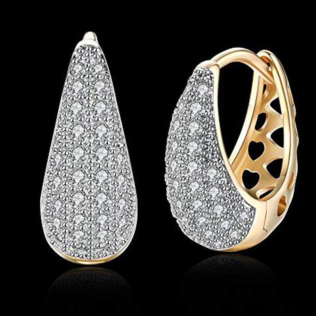 American Diamond Drop Earrings (Style 1)