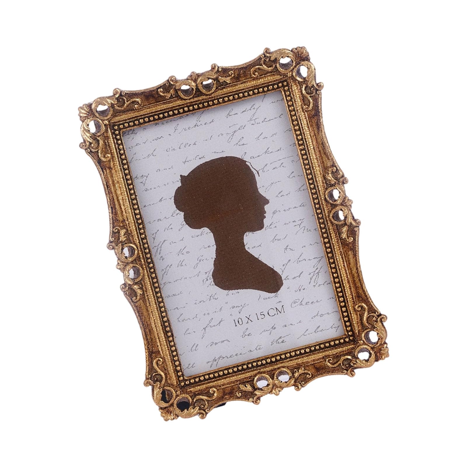 Retro Picture Frame Antique Ornate Photo Frame for Tabletop Wall Hanging Decorative Picture Frames for Home Photo Gallery Retro