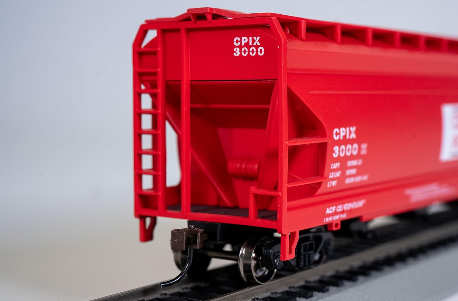 Bachmann Trains - 56' ACF Center-Flow Hopper - Continental POLYMERS #3000 - HO Scale