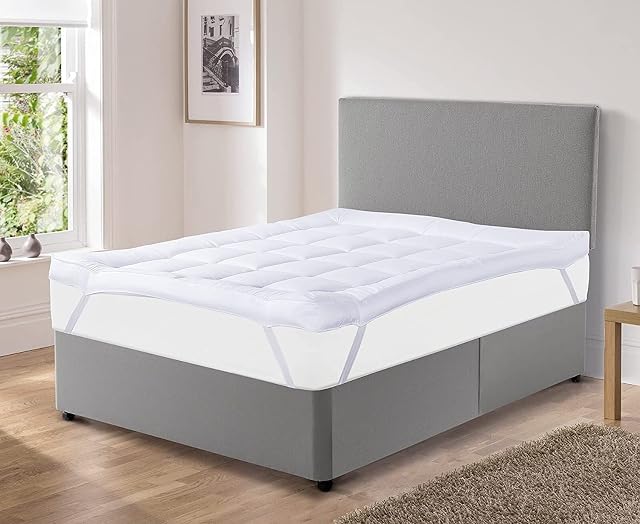 Comfy Nights 2" Micorfiber Super Soft Air Flow Mattress Topper 5cm Deep (Single)