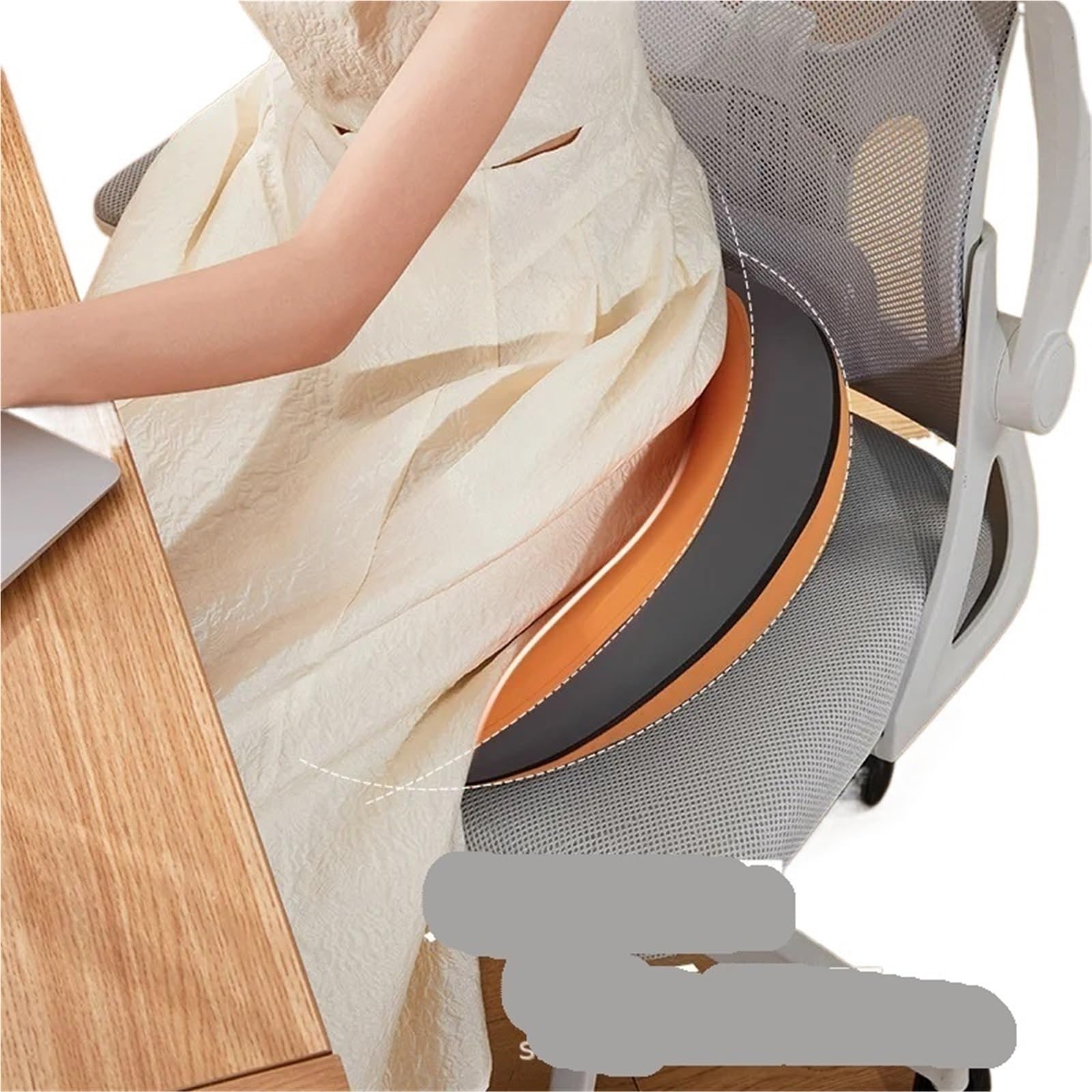 Cojin Silla Oficina Cojín de Asiento Brocado con Soporte for la Cintura for Silla Oficina, cómodo y for quienes se quedan sedentarios no cansan(Pink,50x46x15cm 2pcs)