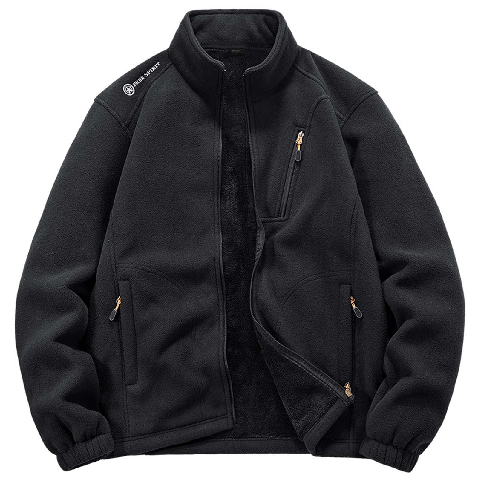 Softshell chaude homme blouson mi saison veste randonnée imperméable - 8
