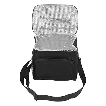 Amazon｜ピクニックバッグ ショルダーストラップ付き 2層ランチ